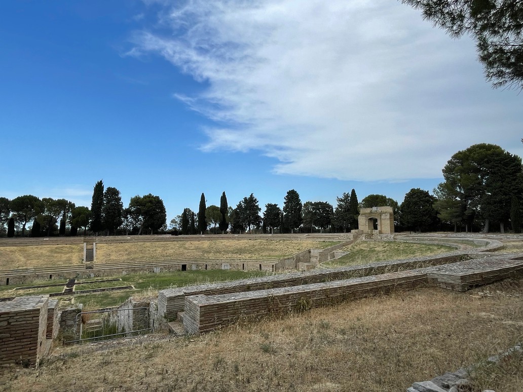 L'anfiteatro di Lucera.